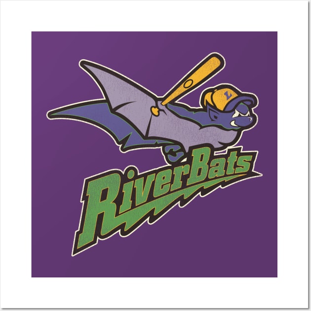 Defunct Louisville Riverbats Baseball Team Wall Art by Defunctland